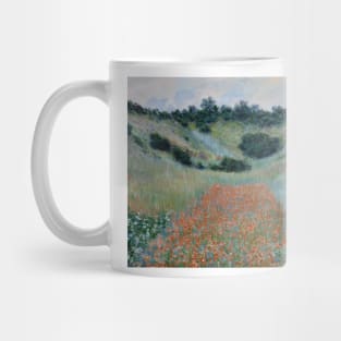 Poppy Field in a Hollow near Giverny by Claude Monet Mug